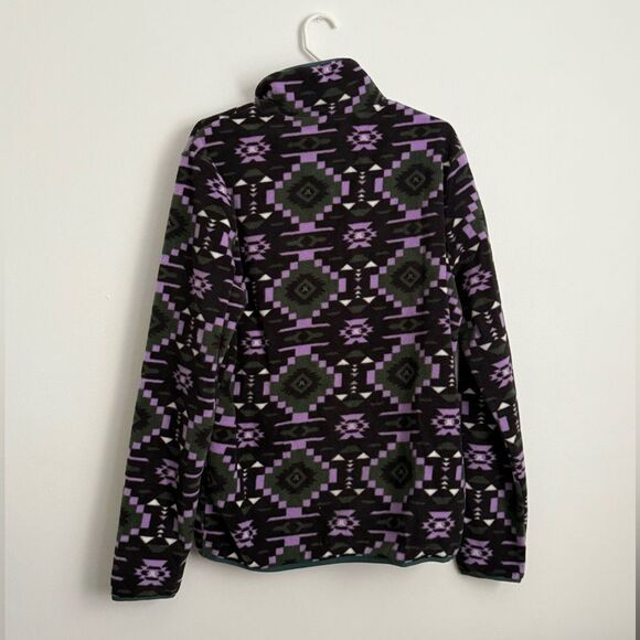 WeSC Moritz Aztec Polar Fleece Blanket Jacket - Picture 2 of 6